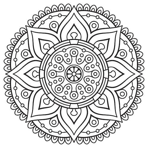 young adult coloring pages to print - photo #29