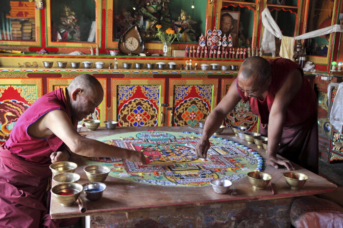 Sand Mandalas