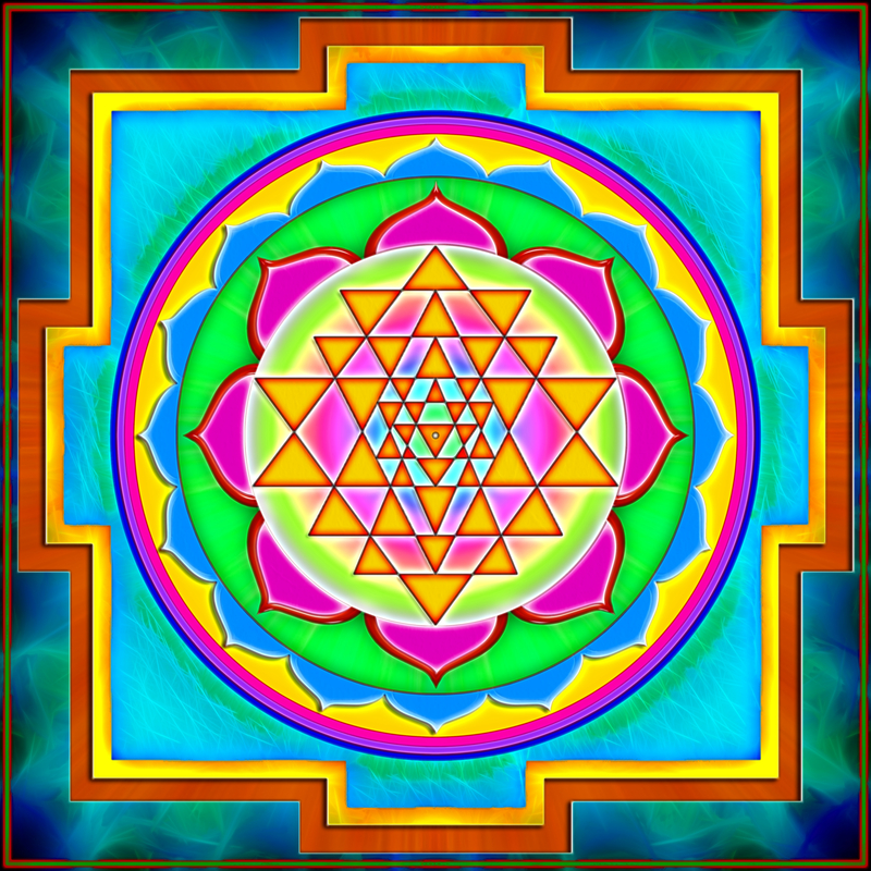 Sri Yantra Mandala - Mandalas For The Soul