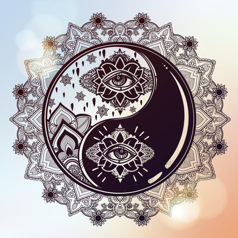 Yin Yang Mandala - Mandalas For The Soul